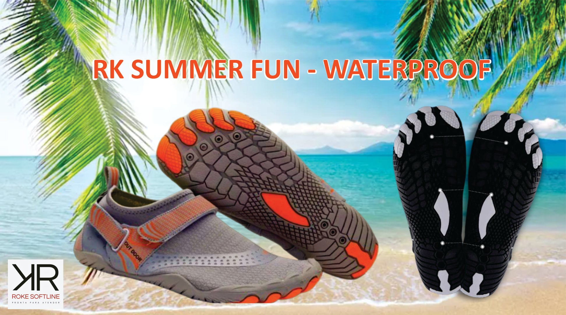 RK SAPATILHA SUMMER FUN - WATERPROOF