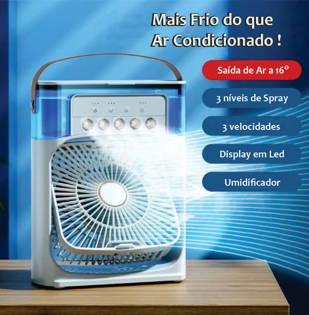 RK HIDROCOOLER - HUMIDIFICADOR E VENTILADOR